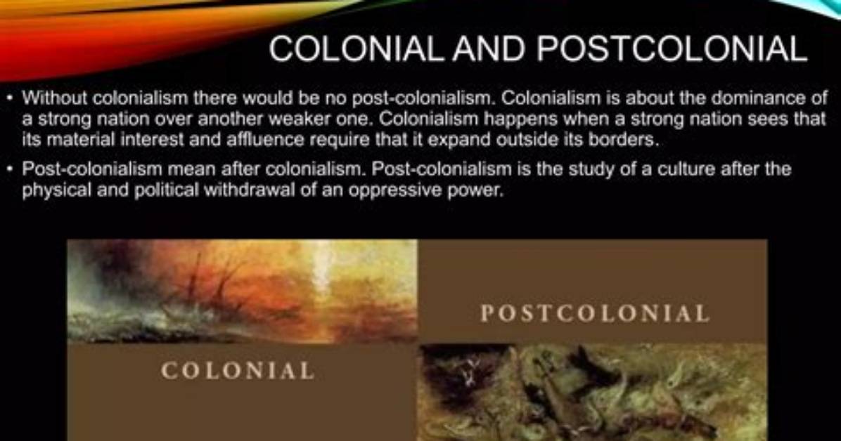 Decolonial? Postcolonial? What Does It Mean to ‘Decolonise Ourselves’?