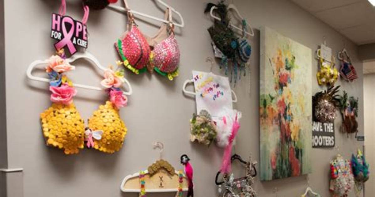 Decorated Bras Displayed at Florida Bloomingdale’s Stores