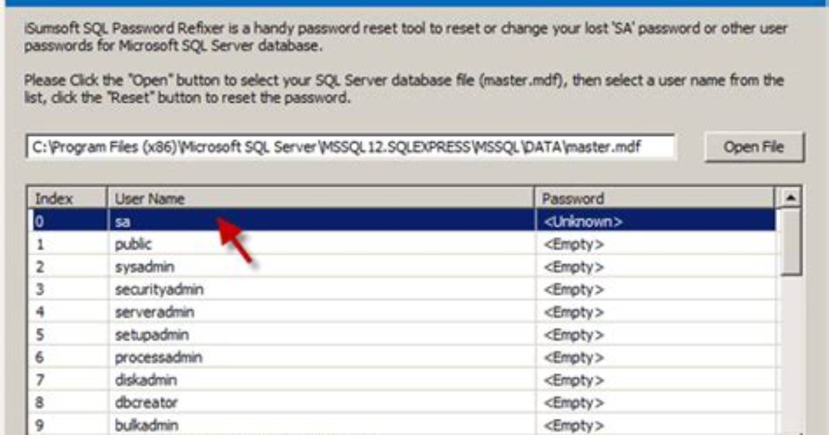 Default Sa Password of Sql Server Automatically Installed by Sharepoint Server 2010 Setup