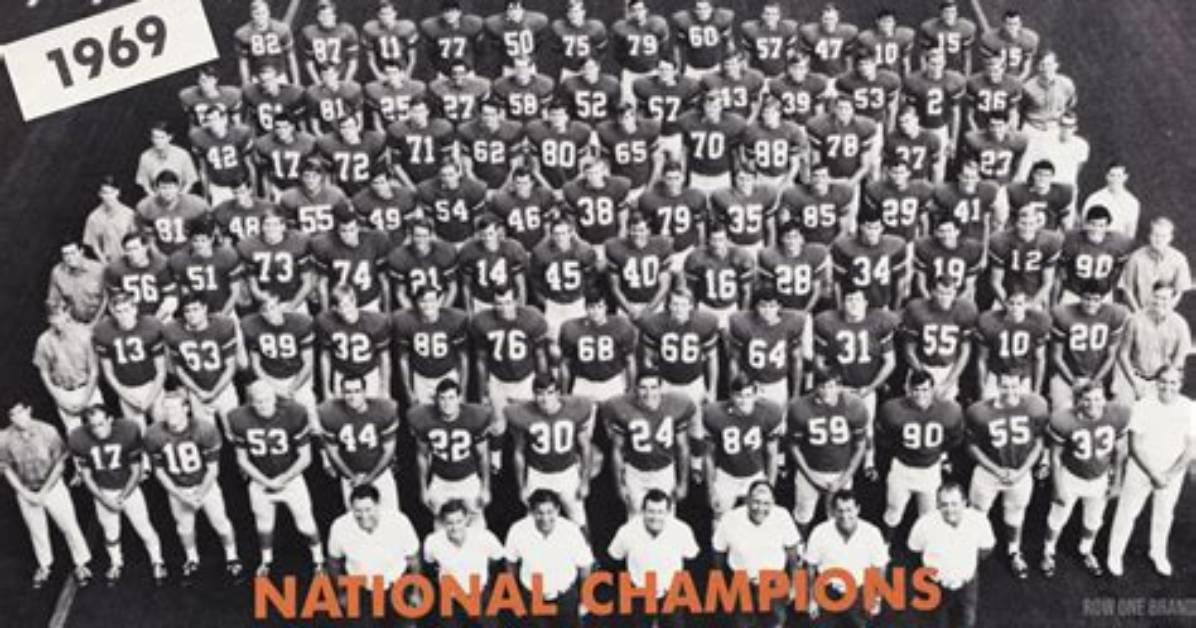Definitions of 1969 Texas Longhorns Football Team