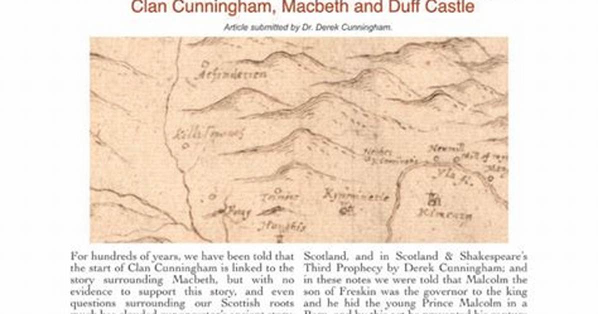 Describe the Cunningham Clan