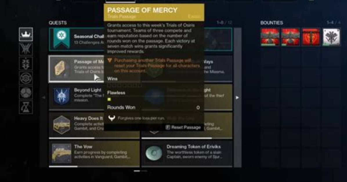 Destiny 2 Trials of Osiris Reward This Week (August 6Th, 2021)