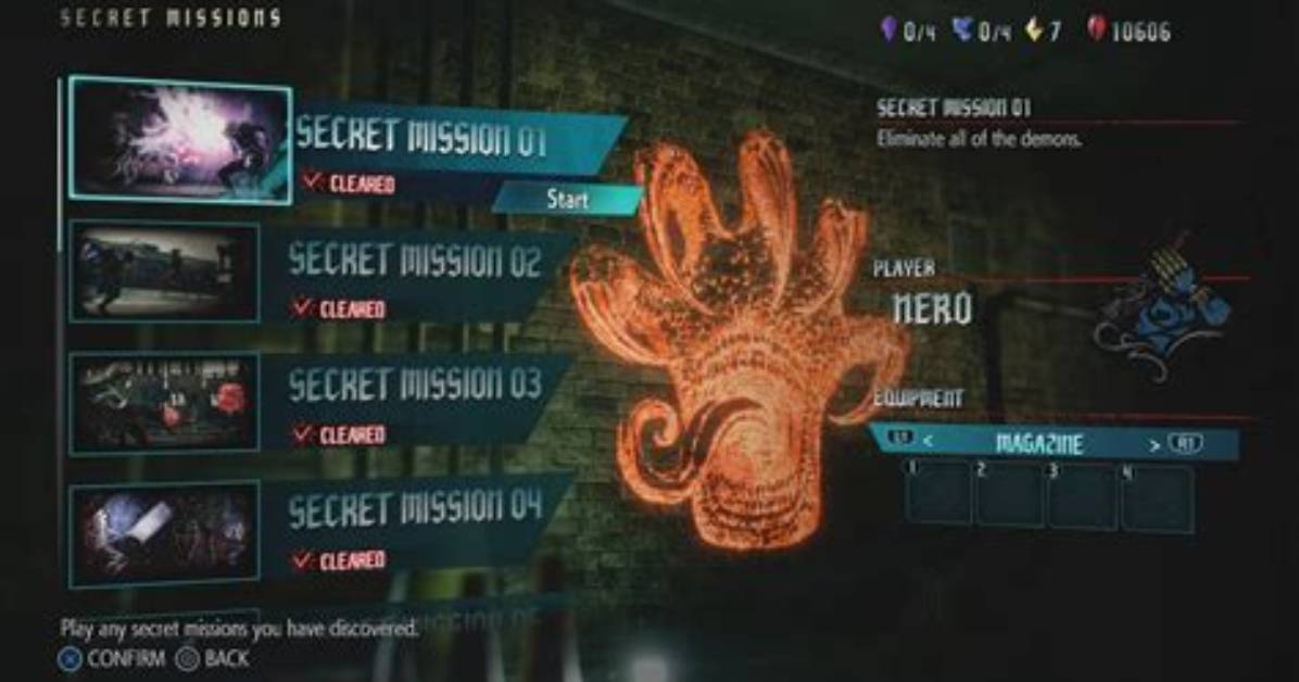 Devil May Cry 5 Secret Missions