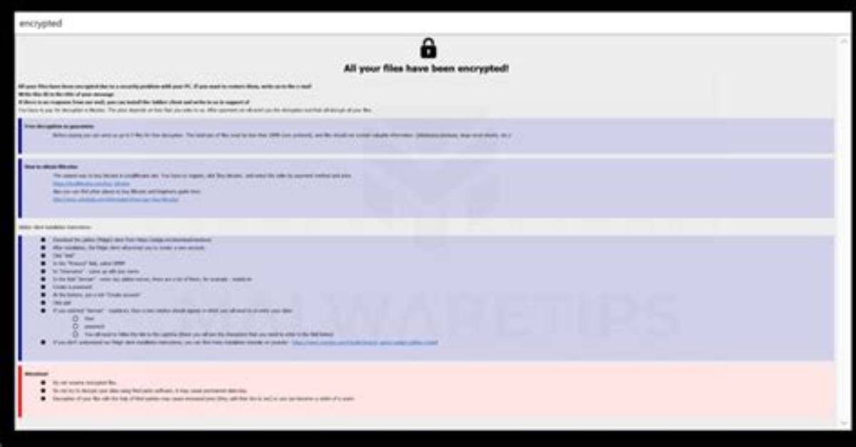 . Devil Virus Files – (Decrypt4Data@Protonmail. Com) Removal Instruction