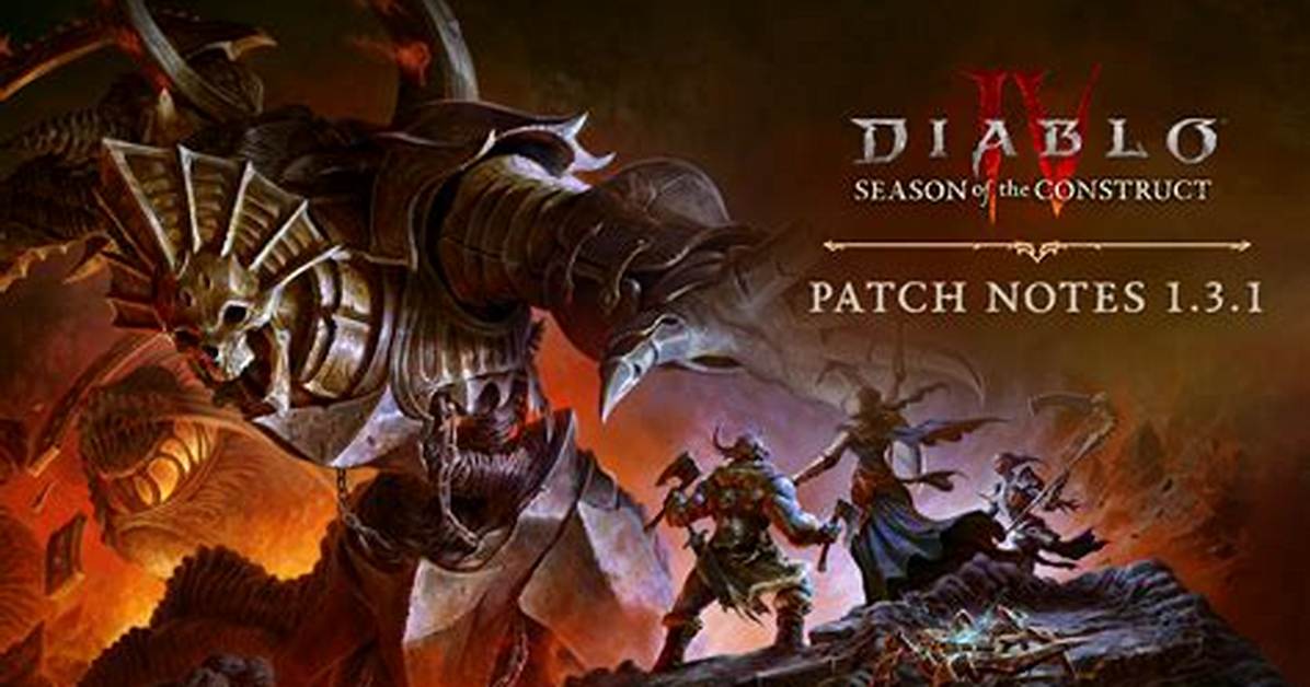 Diablo 4 1.03 Patch Notes for June 27