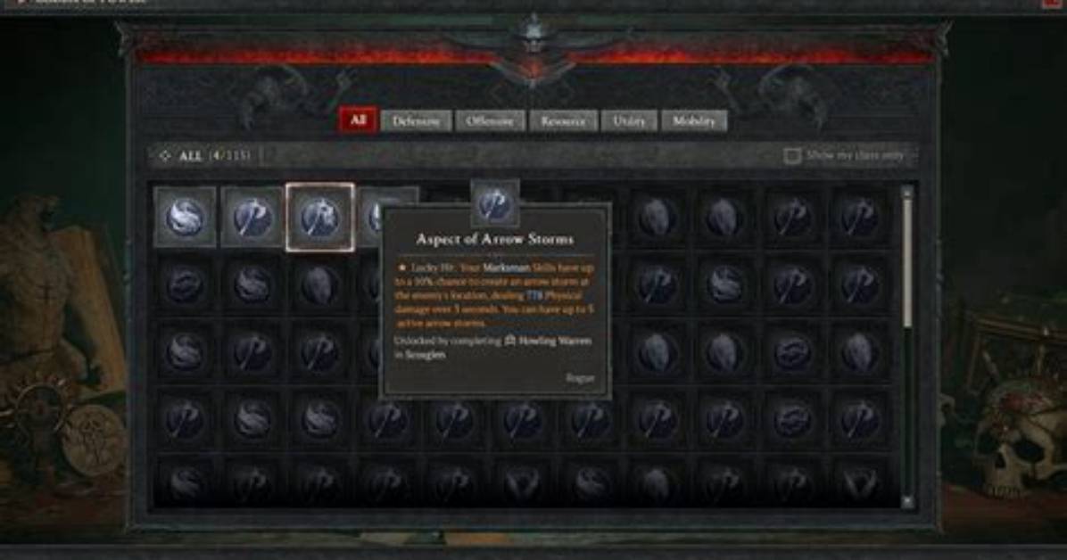 Diablo 4 Aspects
