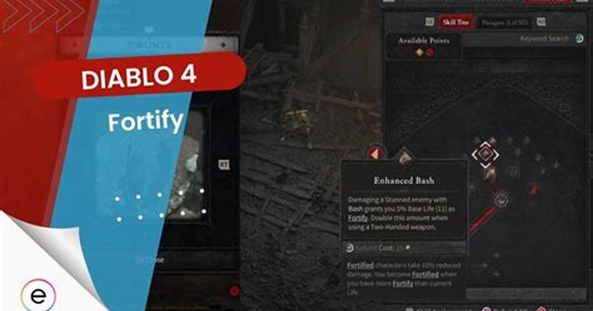 Diablo 4 Fortify Effect Explained