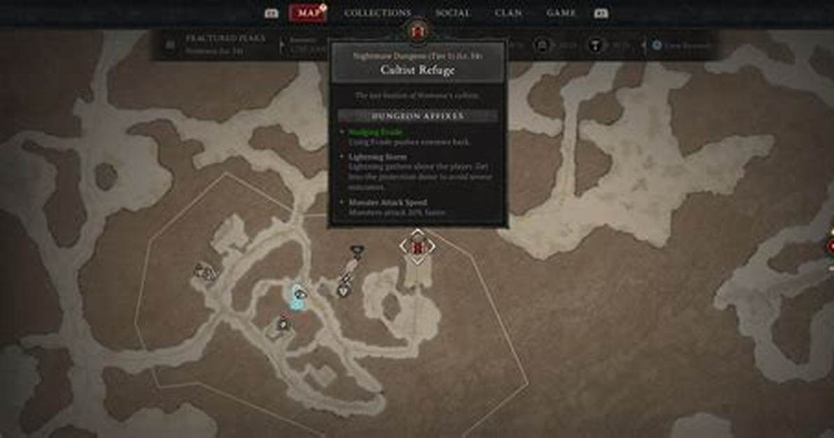 Diablo 4 Season 2 Nightmare Dungeons Rotation