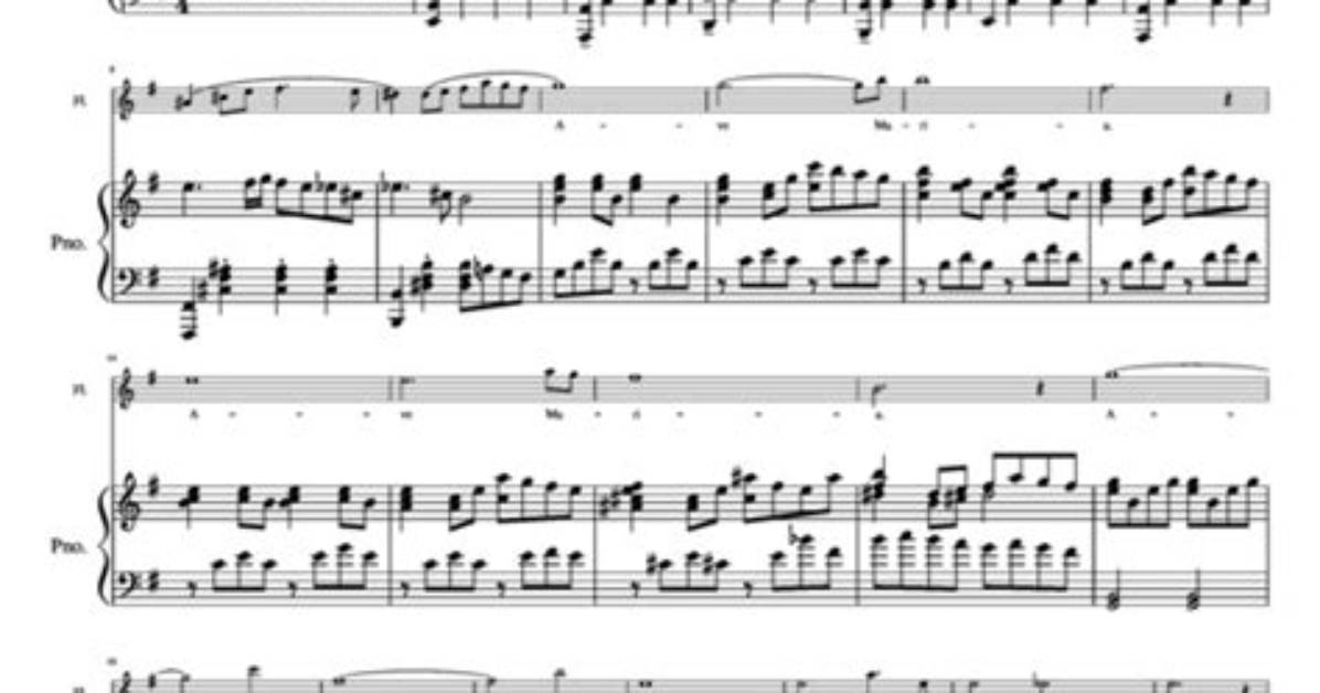 Did Caccini Write Ave Maria?