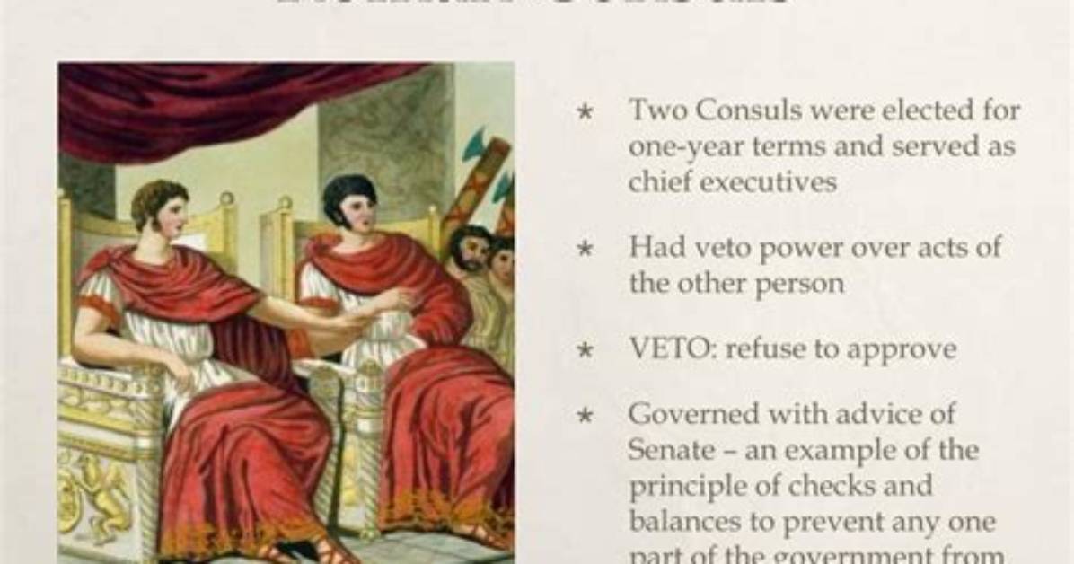 Did Consuls Make Laws?