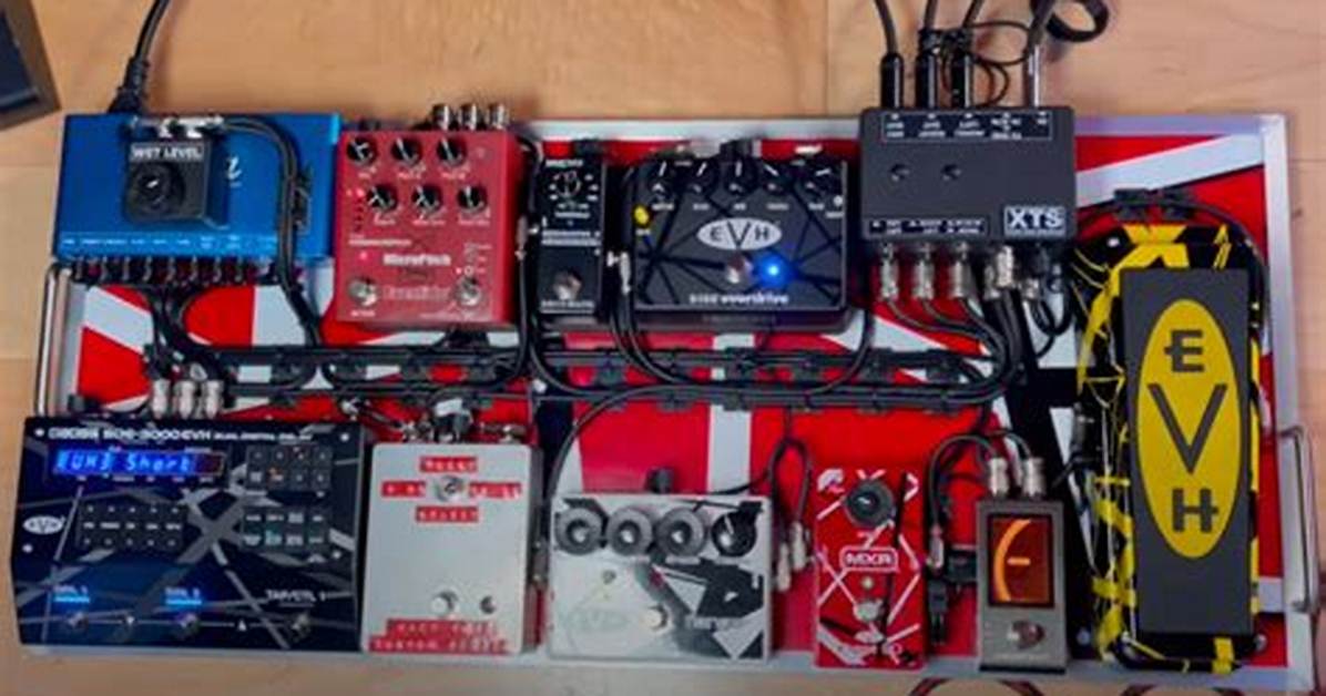 Did Eddie Van Halen Use Pedals?