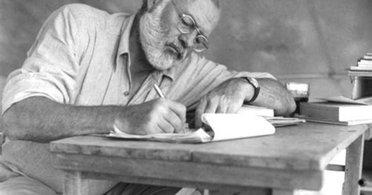 Did Hemingway Write Longhand?