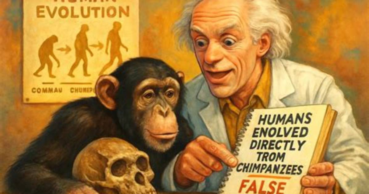 Did Humans Evolve Directly from Chimps?