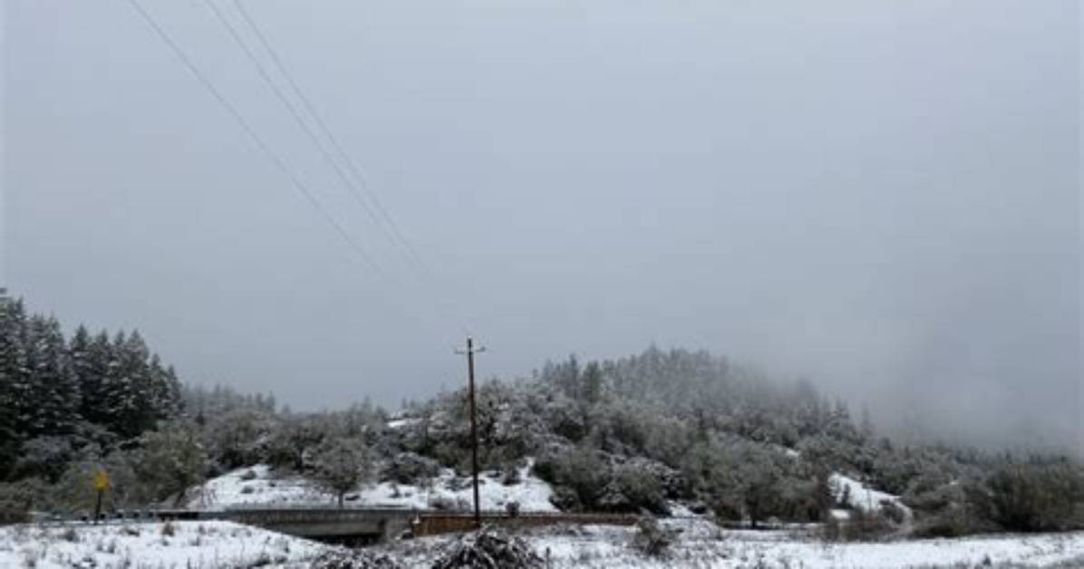 Did It Snow in Willits?