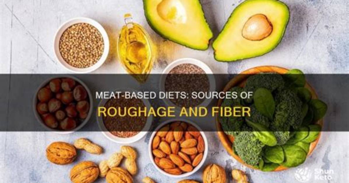 Did Meat Contain Roughage?