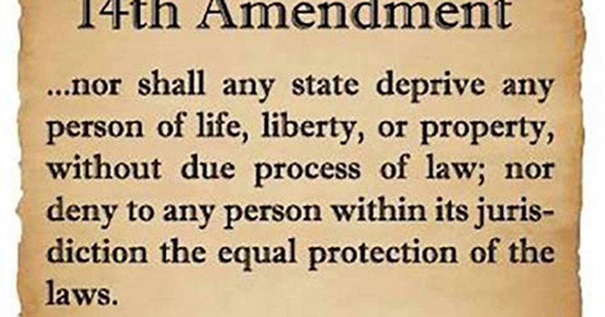Did the 14Th Amendment Do?