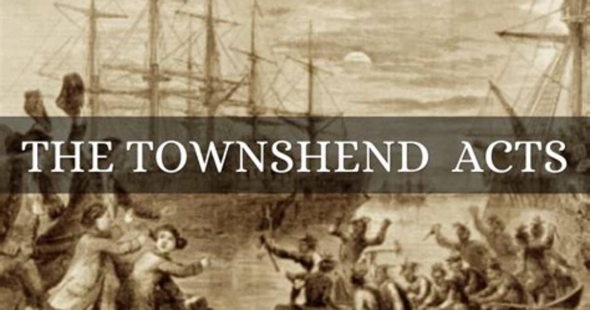Did the Townshend Act Replace the Stamp Act?