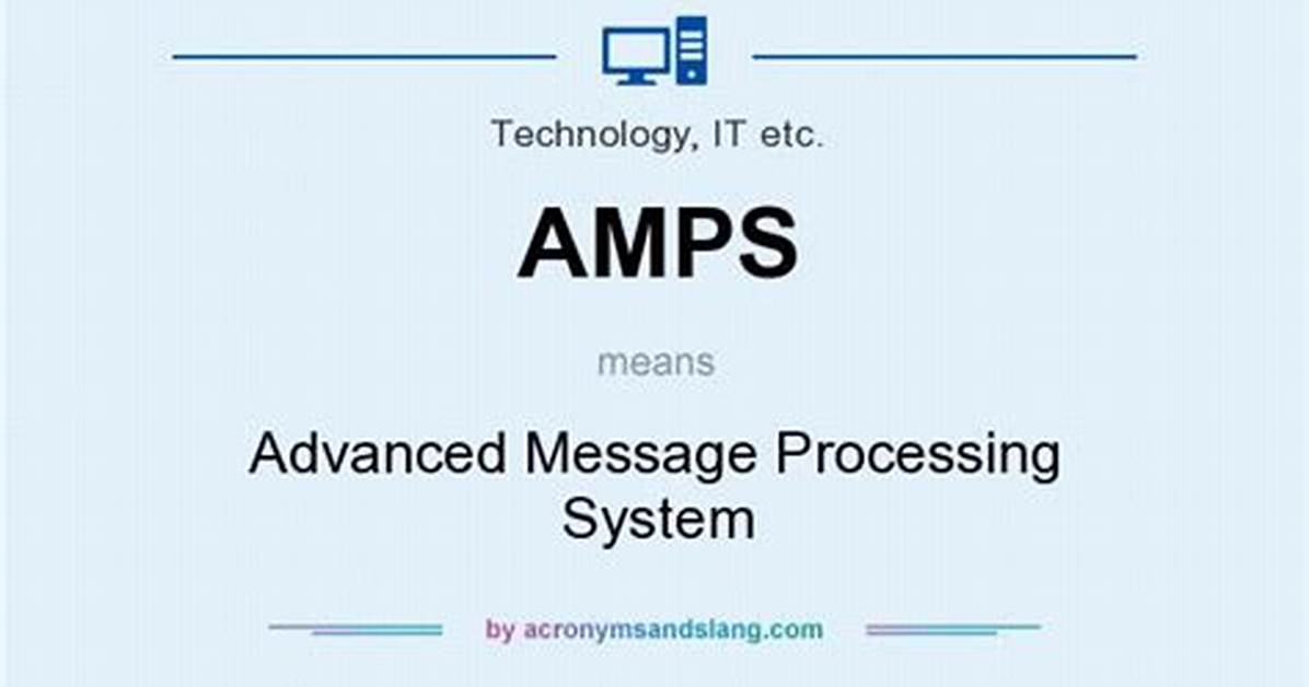 Difference Between Amps(Advanced Message Processing System) and Jms