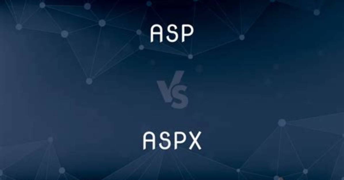 Difference Between. Asp And. Aspx Pages?