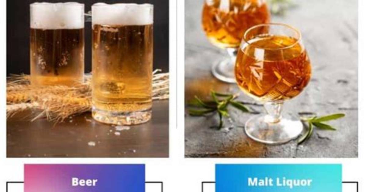 Difference Between Beer and Liquor