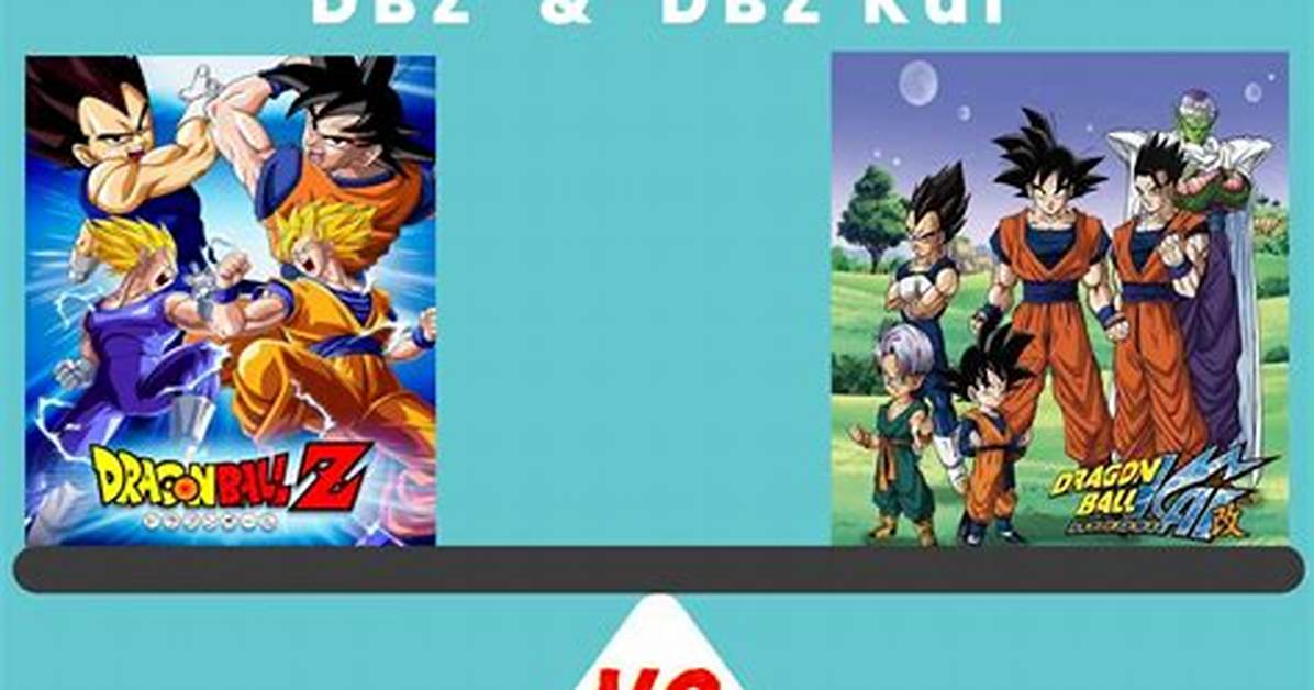 Difference Between Dbz and Dbz Kai