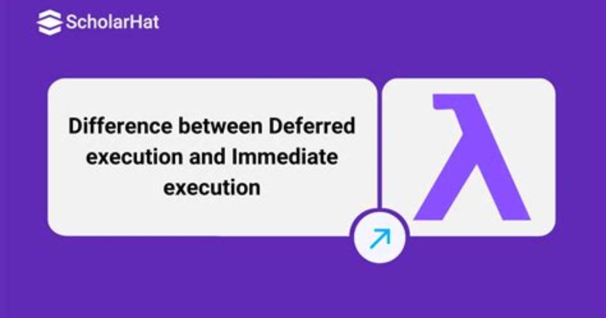 Difference Between Deferred Execution and Lazy Evaluation in C#