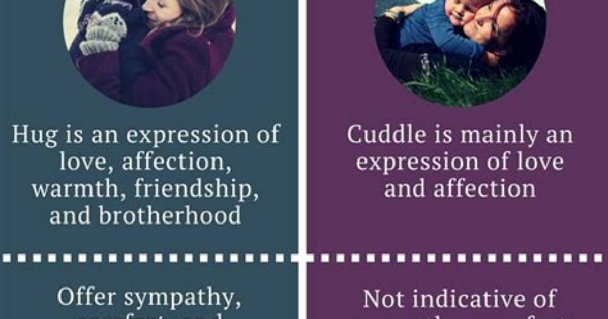 Difference Between Hug and Cuddle