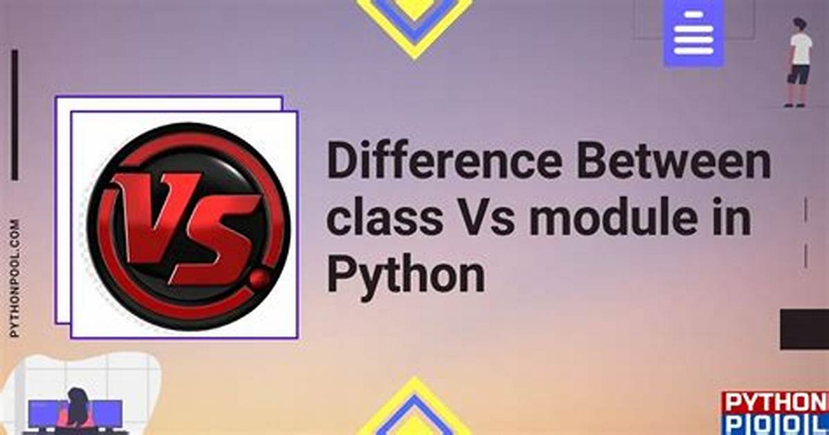 Difference Between Module and Class in Python