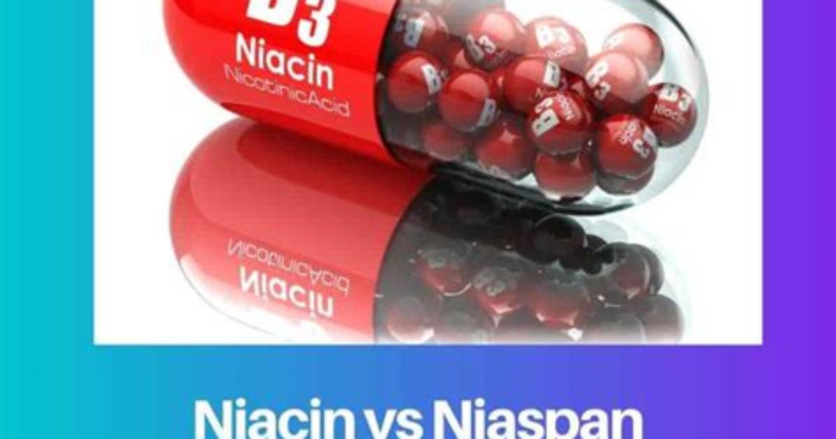 Difference Between Niacin and Niaspan