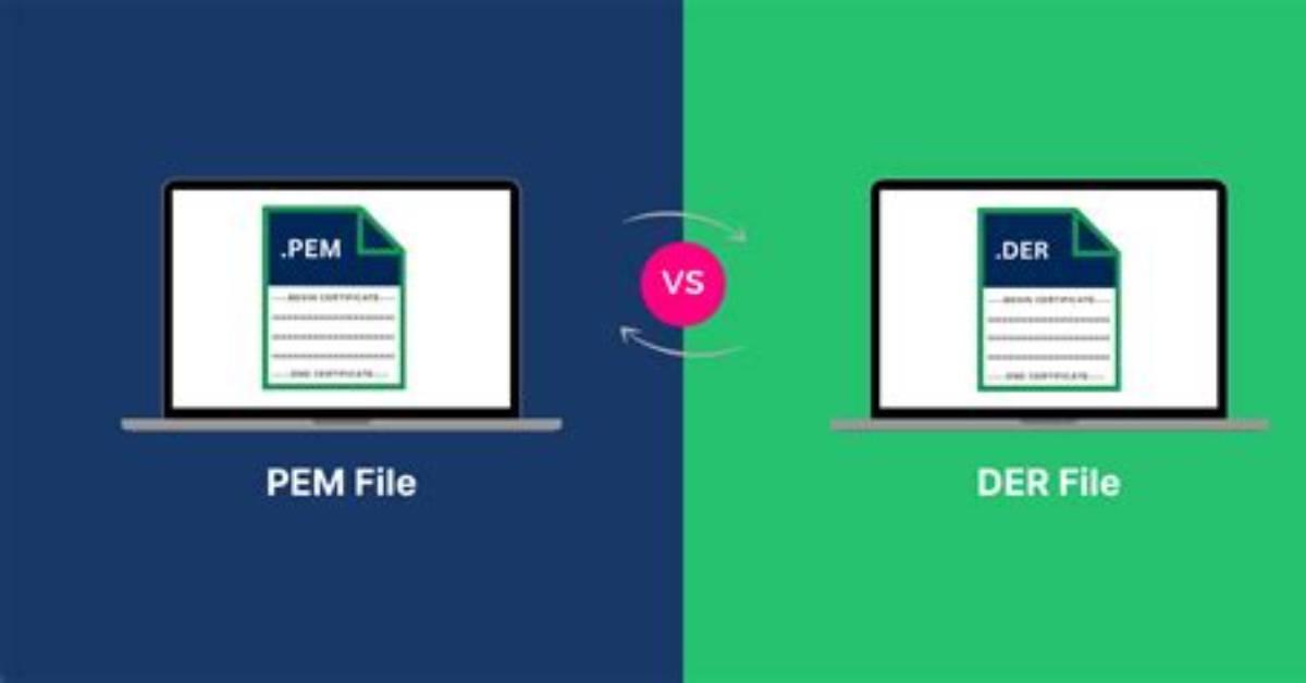 Difference Between Pem, Crt, Key Files