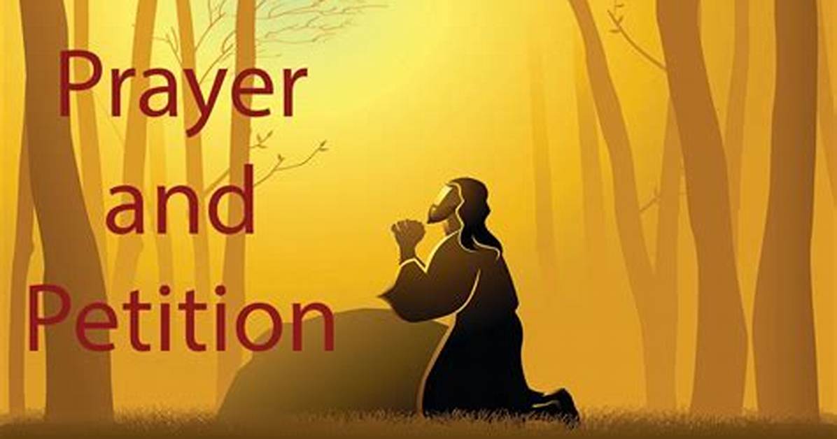 Difference Between Prayer and Petition