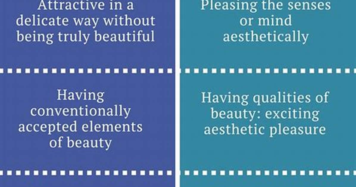Difference Between Pretty and Beautiful