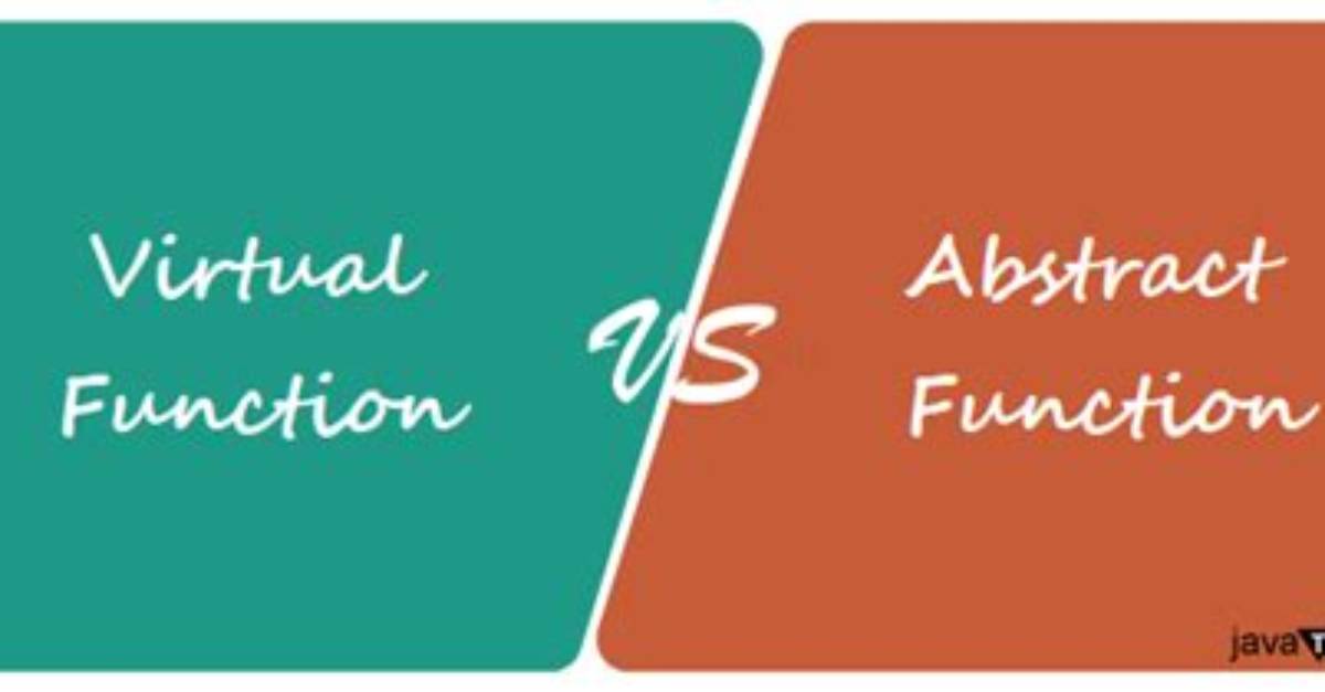 Difference Between Virtual and Abstract Methods [Duplicate]