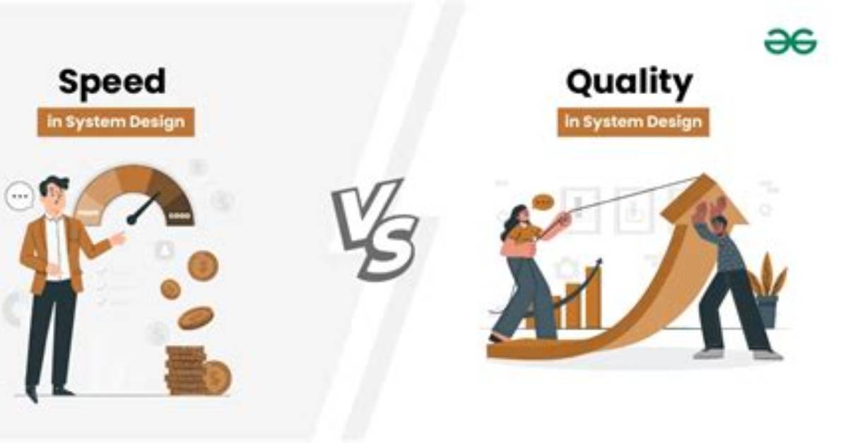 Differences Between Speed, Service and Quality