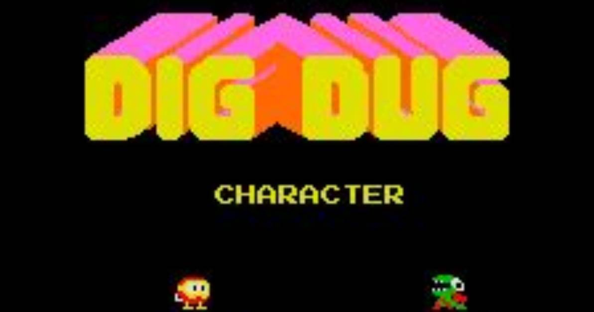 Dig Dug (1982) - Mobygames