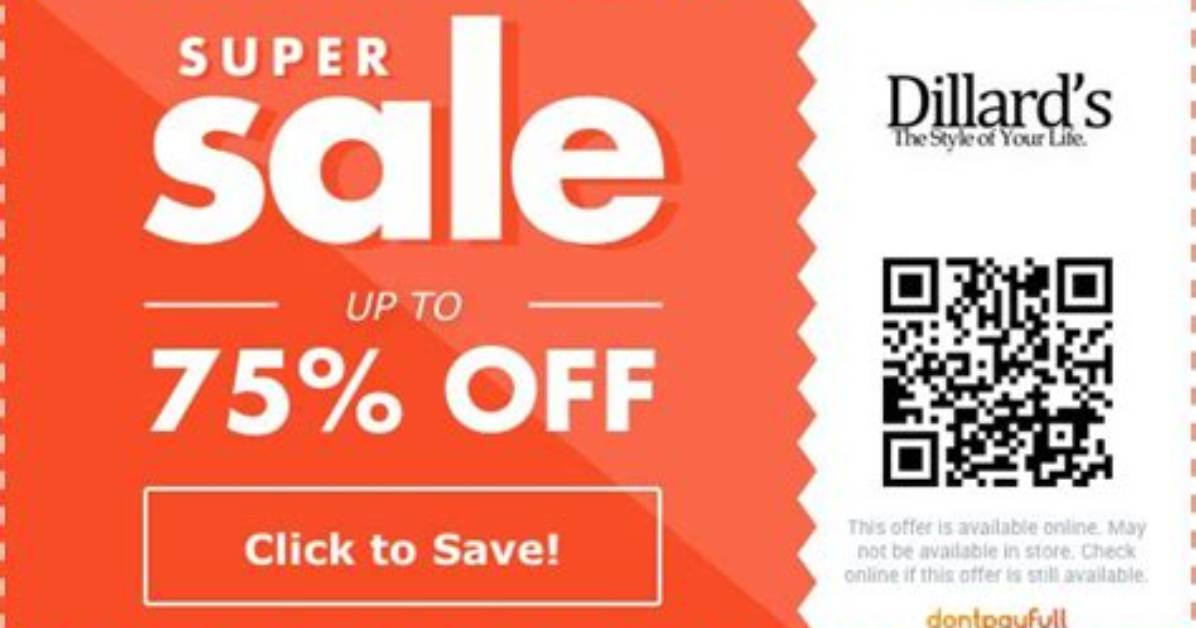 Dillards Coupon Code, Does Dillards Use Promo Codes?