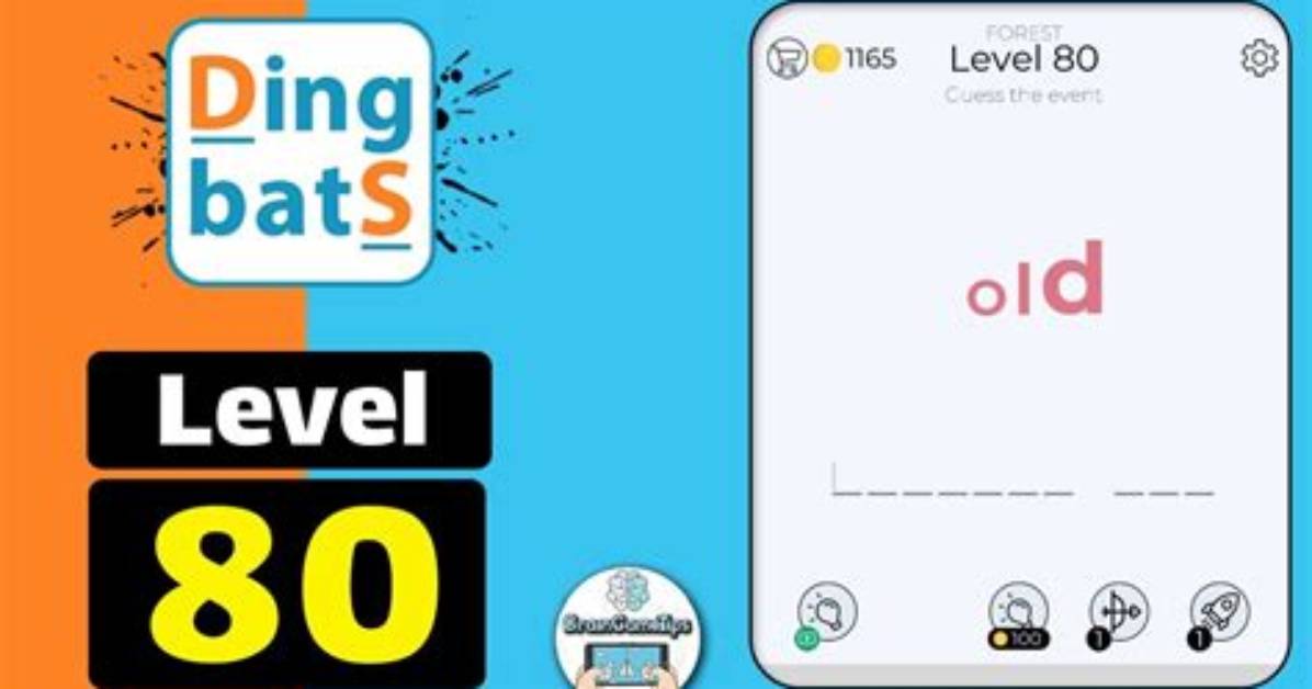 Dingbats Level 80 [Old] Answer