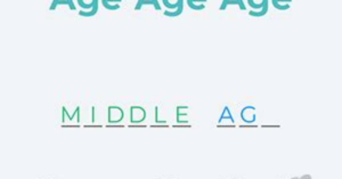 Dingbats Level 92 [Age Age Age] Answer