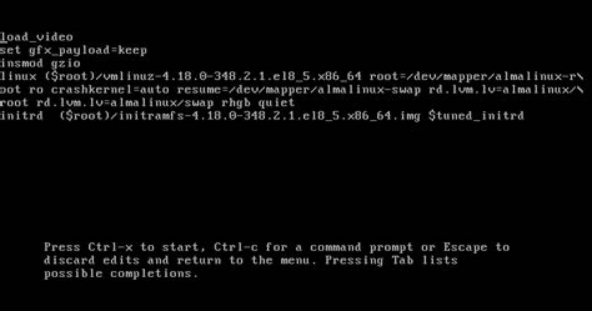 Disallow Changing Boot Option and Bash-Like Command Line in Grub