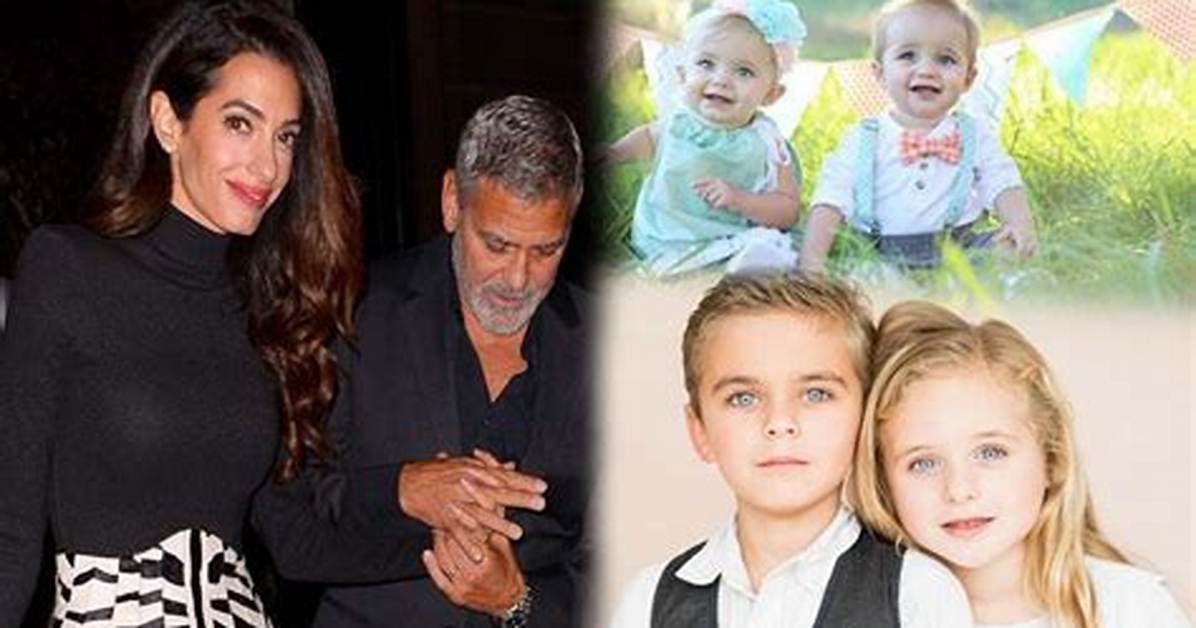 Discovering George Clooney's Kids Age: a Look into His Family Life