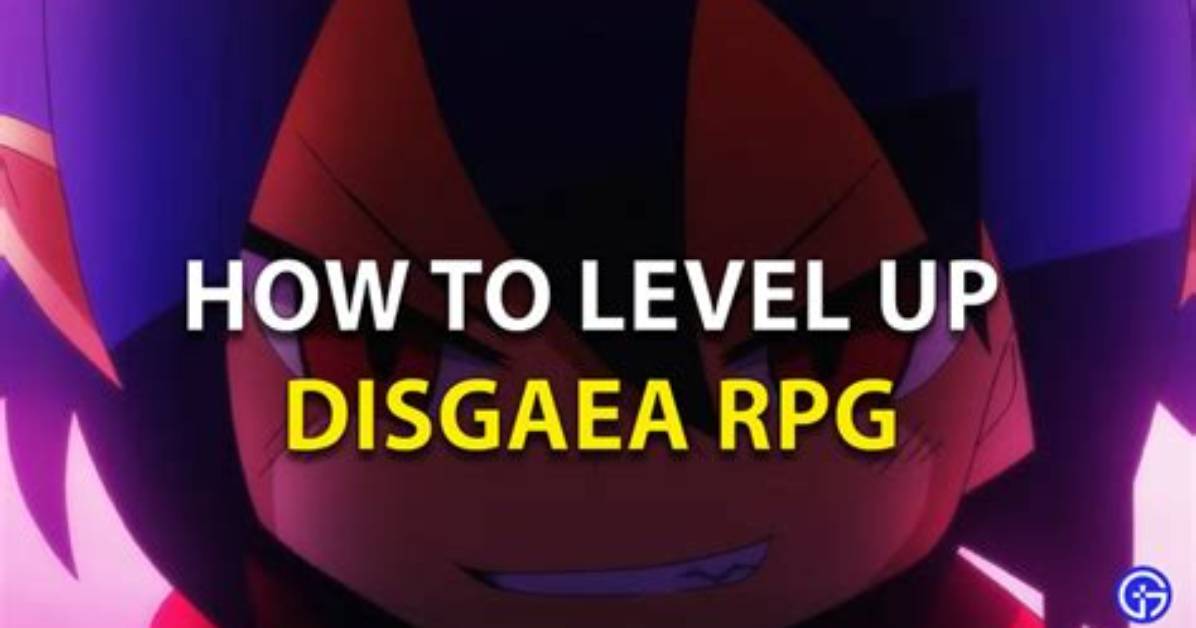 Disgaea Rpg: How to Level up Efficiently