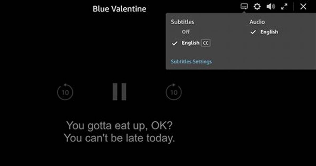 Dish Network Subtitles