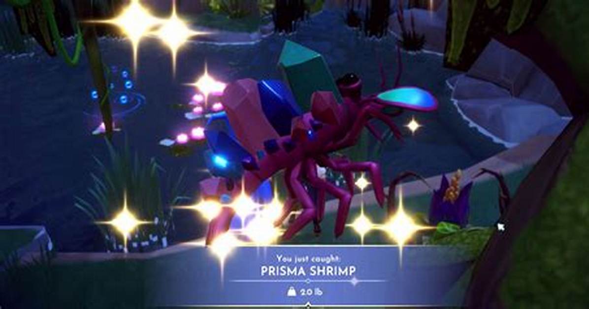 Disney Dreamlight Valley - Where to Find Shrimp