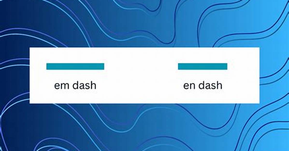 Display Em-Dash in Report