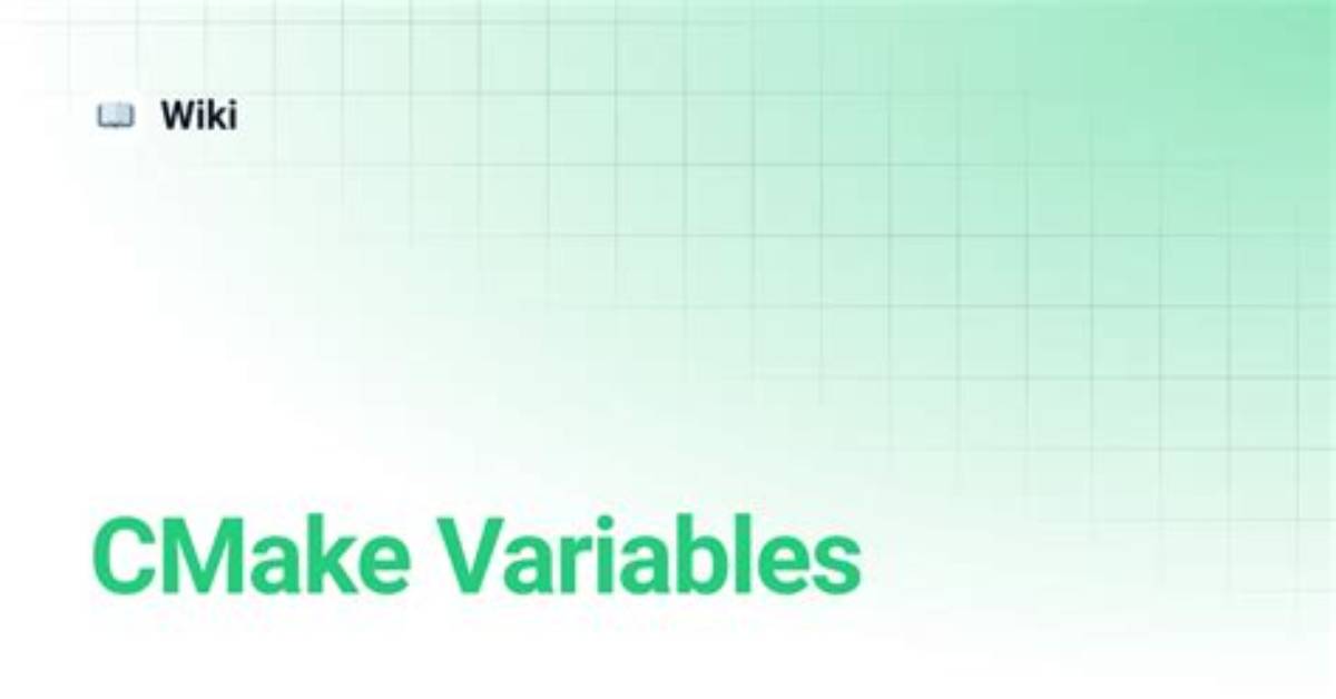 Displaying Cmake Variables