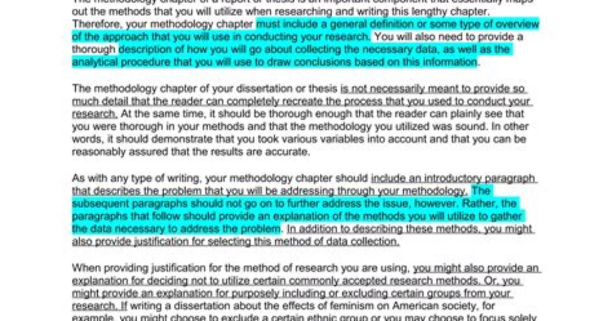 Dissertation - How to Discuss
