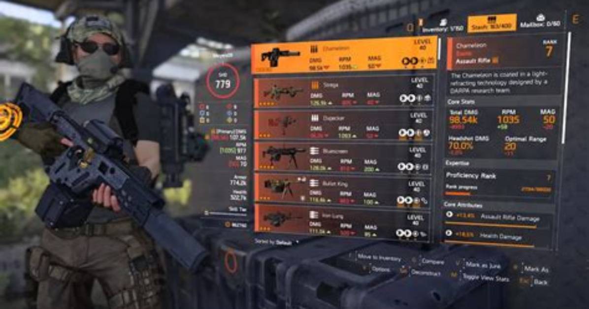 Division 2 Exotic Weapons List