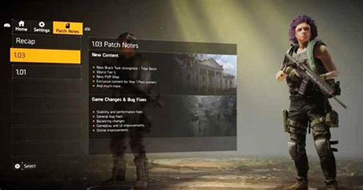 Division 2 New Patch Reduces Snitch Heroic Bounties, Lower Npc Damage and More