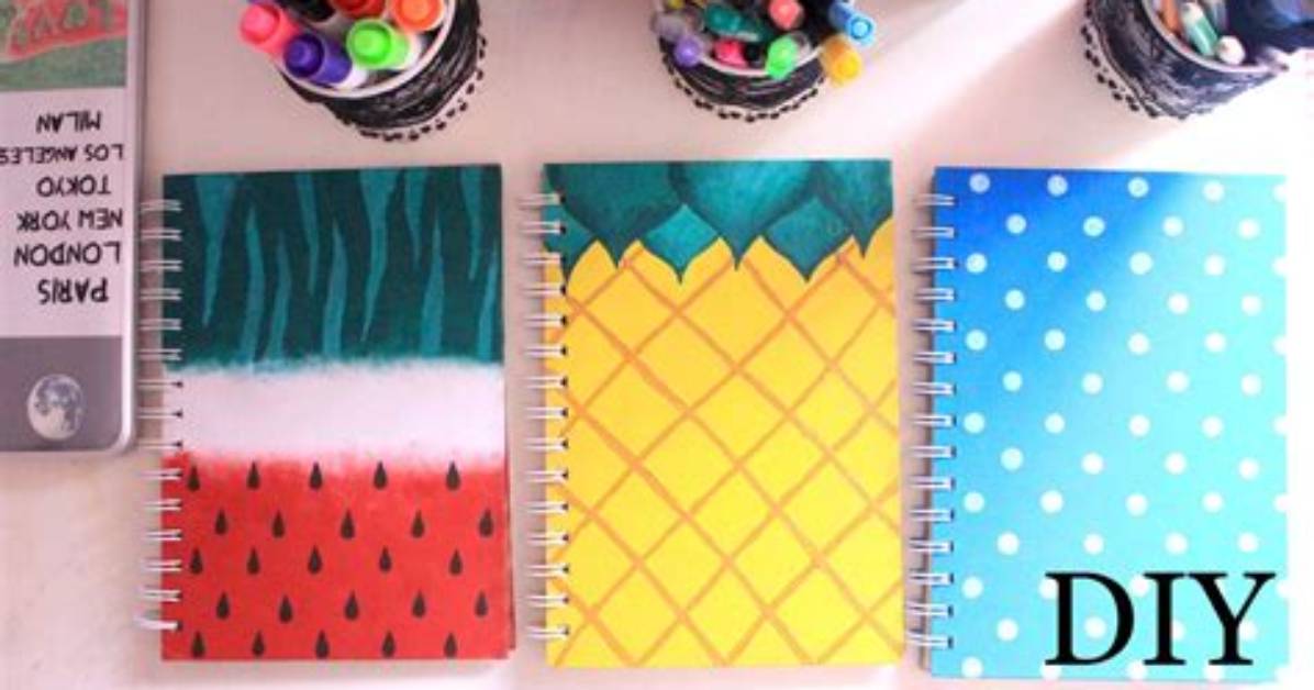 Diy Notebook Cover