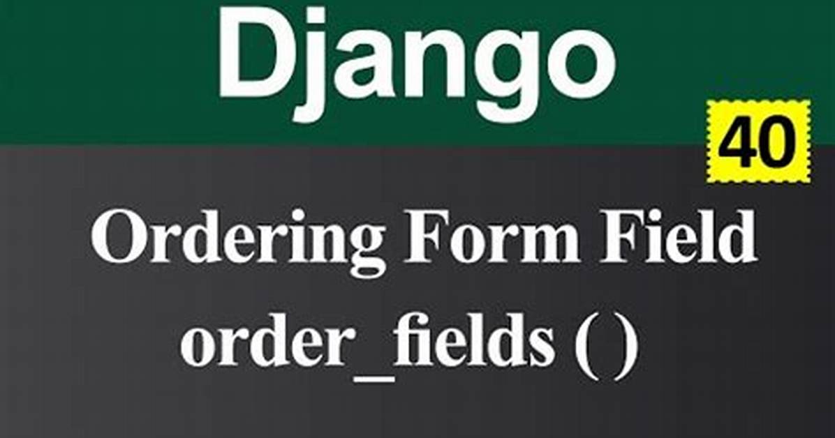 Django Ordering by Property Field